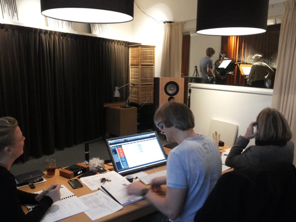 MCO Studio Frans de Rond, hoorspel opname